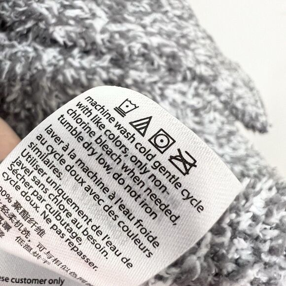 Barefoot Dreams Cozy Chic Grey Long Robe Size 1 - Picture 9 of 11